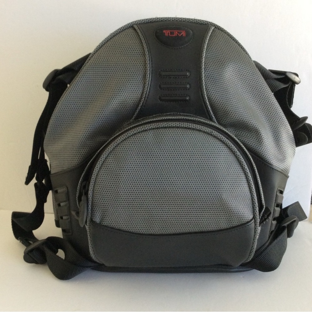 TUMI Charcoal and Black Men's Backpack
